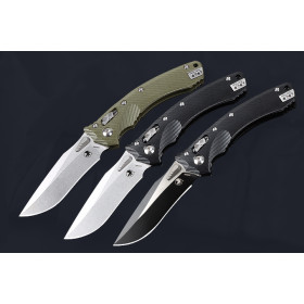 Microtech M390MK Axis Big Hunting Survival Camping Folding Knife with G10 And Aluminum handle UD407820